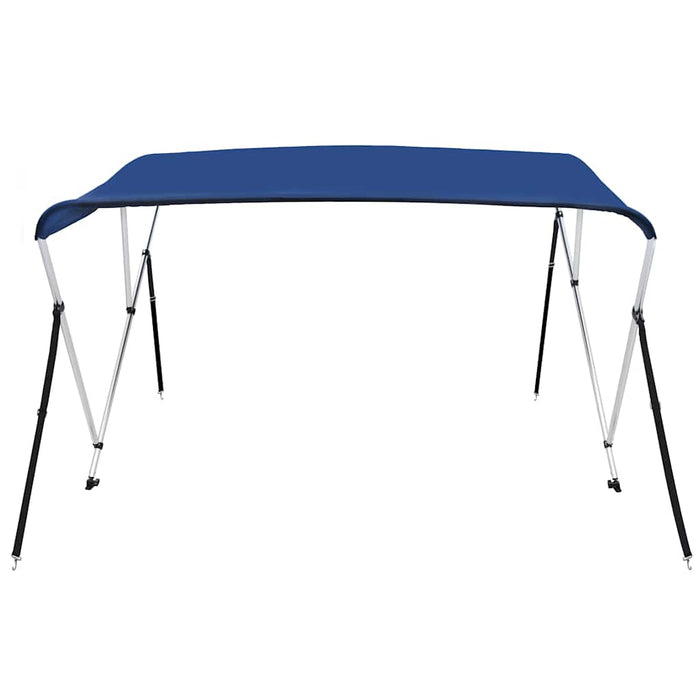 Parasolar barcă Bimini cu 3 arcuri, albastru, 183x140x137 cm - WALTI WALTI