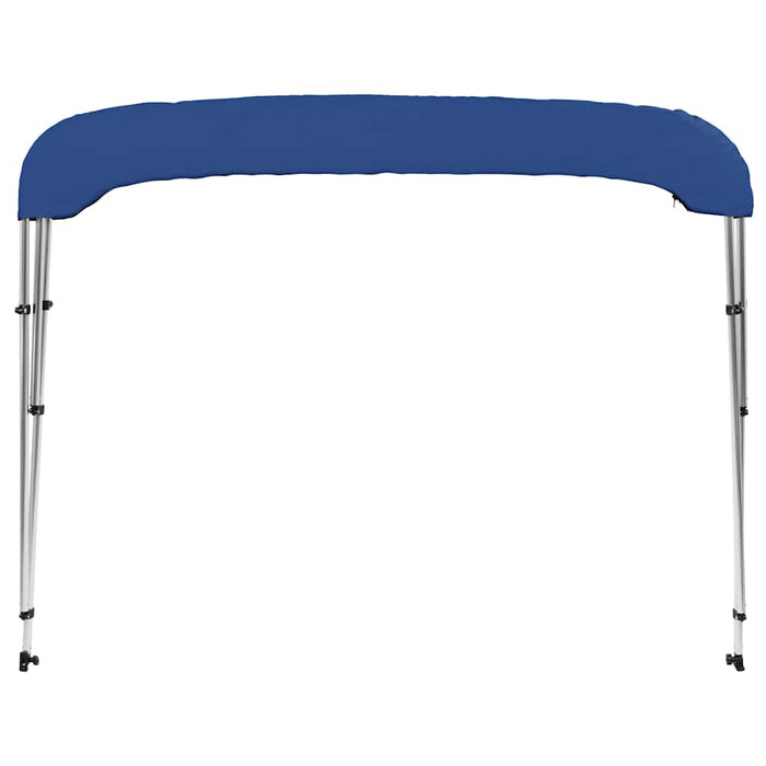 Parasolar barcă Bimini cu 3 arcuri, albastru, 183x140x137 cm - WALTI WALTI