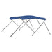 Parasolar barcă Bimini cu 3 arcuri, albastru, 183x160x137 cm - WALTI WALTI