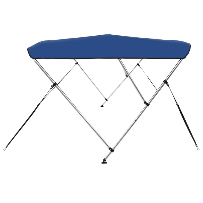 Parasolar barcă Bimini cu 3 arcuri, albastru, 183x160x137 cm - WALTI WALTI