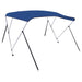 Parasolar barcă Bimini cu 3 arcuri, albastru, 183x160x137 cm - WALTI WALTI