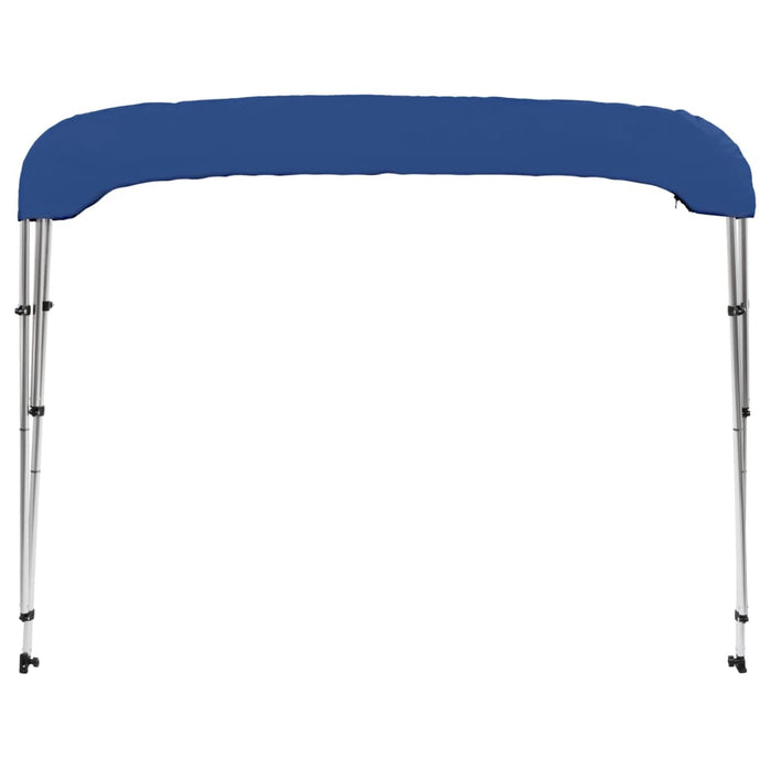 Parasolar barcă Bimini cu 3 arcuri, albastru, 183x160x137 cm - WALTI WALTI