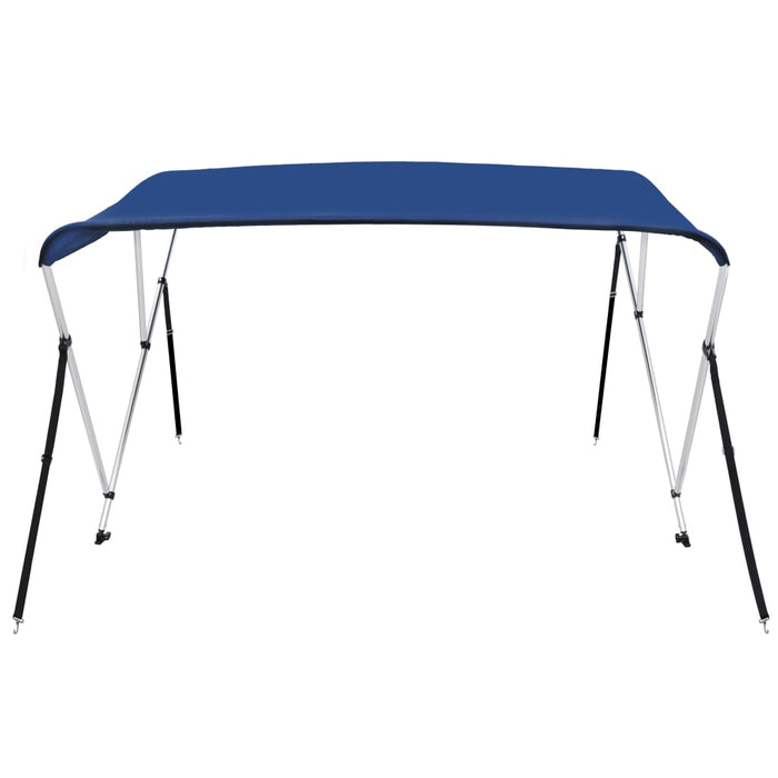Parasolar barcă Bimini cu 3 arcuri, albastru, 183x180x137 cm - WALTI WALTI