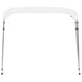 Parasolar barcă Bimini cu 4 arcuri, alb, 243x196x137 cm - WALTI WALTI
