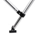 Parasolar barcă Bimini cu 4 arcuri, alb, 243x196x137 cm - WALTI WALTI