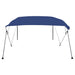 Parasolar barcă Bimini cu 4 arcuri, albastru, 243x210x137 cm - WALTI WALTI