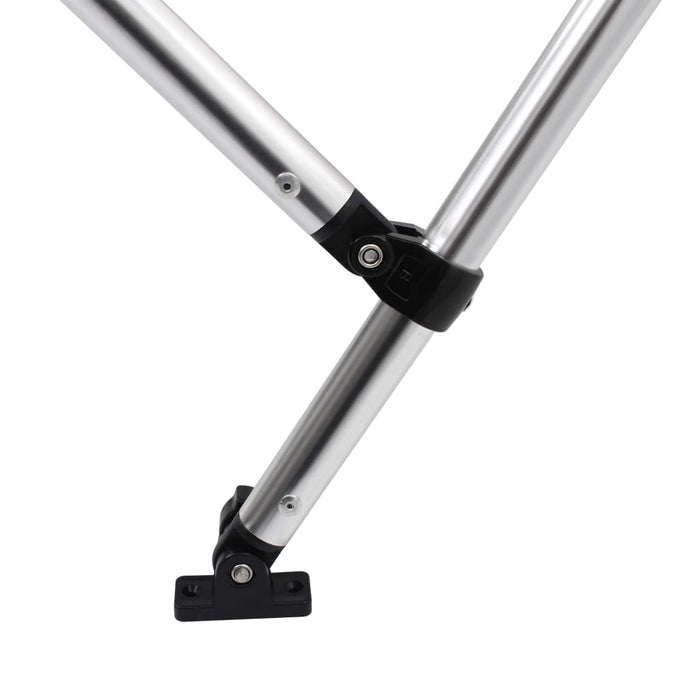 Parasolar barcă Bimini cu 4 arcuri, albastru, 243x210x137 cm - WALTI WALTI