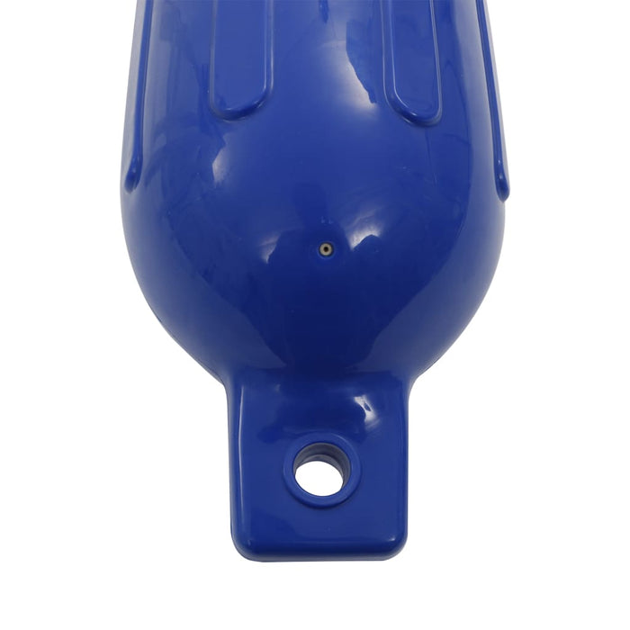 Bară de protecție barcă, 4 buc., albastru, 58,5x16,5 cm, PVC WALTI