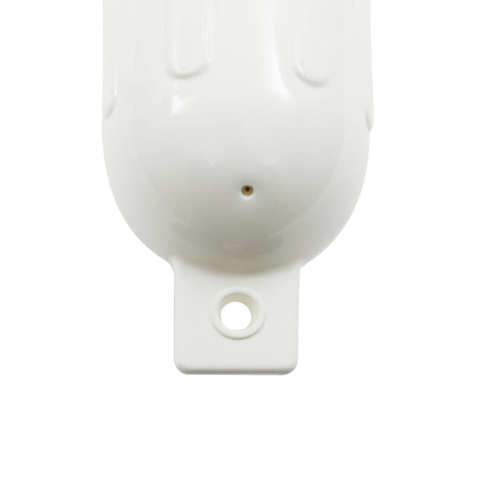 Bară de protecție barcă, 4 buc., alb, 51x14 cm, PVC WALTI