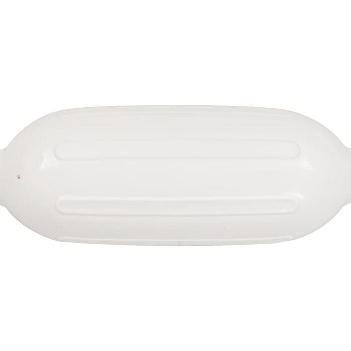 Bară de protecție barcă, 4 buc., alb, 58,5x16,5 cm, PVC WALTI
