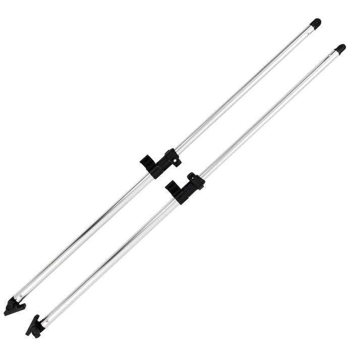 Stâlpi de susținere parasolar barcă Bimini, 2 buc., aluminiu - WALTI WALTI