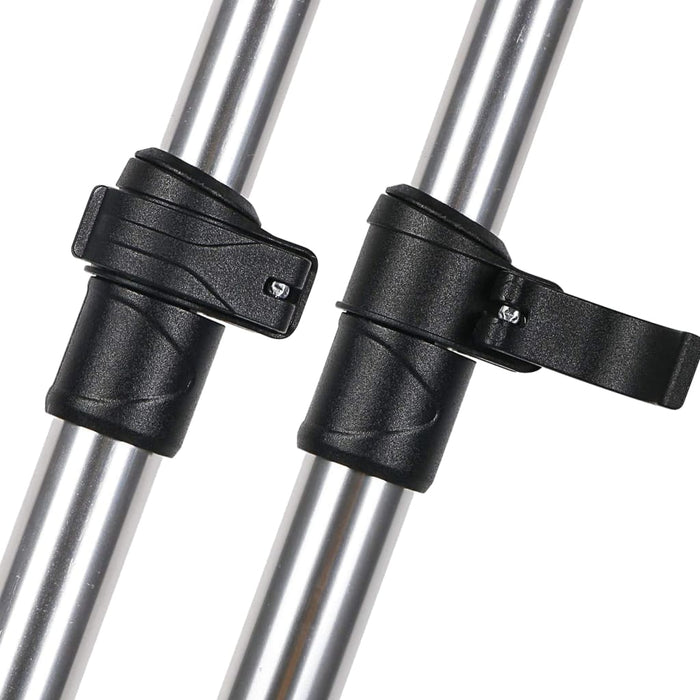 Stâlpi de susținere parasolar barcă Bimini, 2 buc., aluminiu - WALTI WALTI