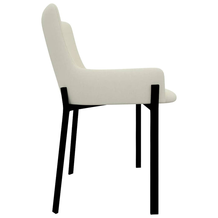 Scaune de bucătărie, 4 buc., material textil WALTI