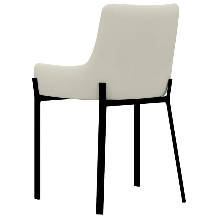 Scaune de bucătărie, 4 buc., material textil WALTI