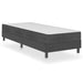 Cadru pat continental, gri, 100x200 cm, material textil - WALTI WALTI