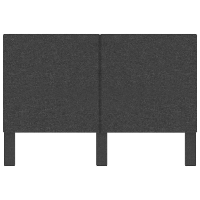 Tăblie de pat, gri închis, 140 x 200 cm, material textil - WALTI WALTI