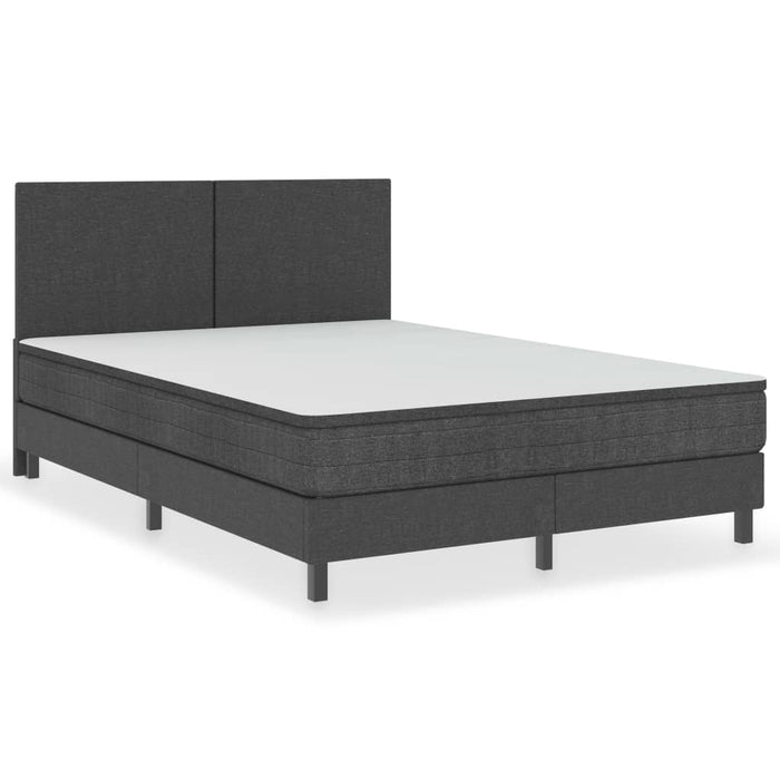 Tăblie de pat, gri închis, 180 x 200 cm, material textil WALTI