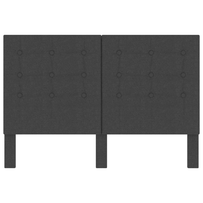 Tăblie capitonată, gri închis, 140 x 200 cm, material textil WALTI