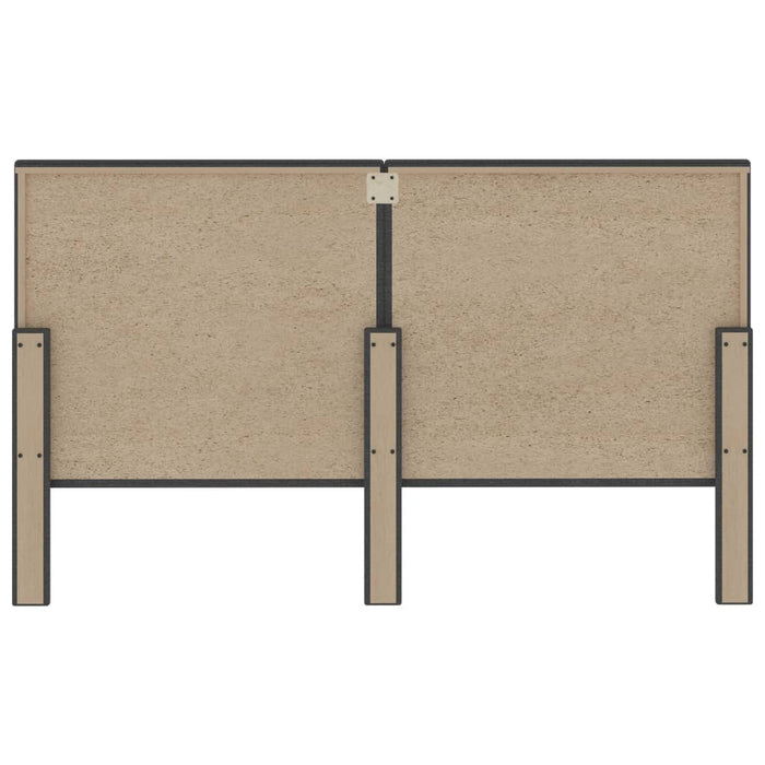Tăblie capitonată, gri închis, 160 x 200 cm, material textil WALTI