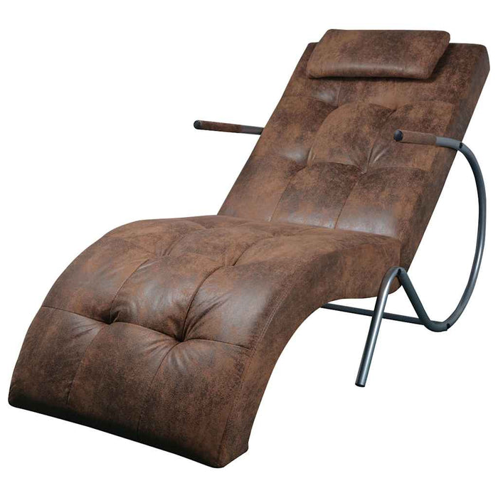 Șezlong cu Pernă, Material Aspect Suedat Maro WALTI