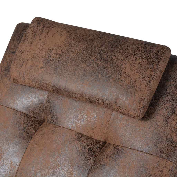 Șezlong cu Pernă, Material Aspect Suedat Maro WALTI