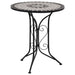 Set bistro mozaic, 3 piese, gri, placă ceramică - WALTI WALTI