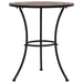 Set bistro mozaic, 3 piese, portocaliu/gri, placă ceramică - WALTI WALTI