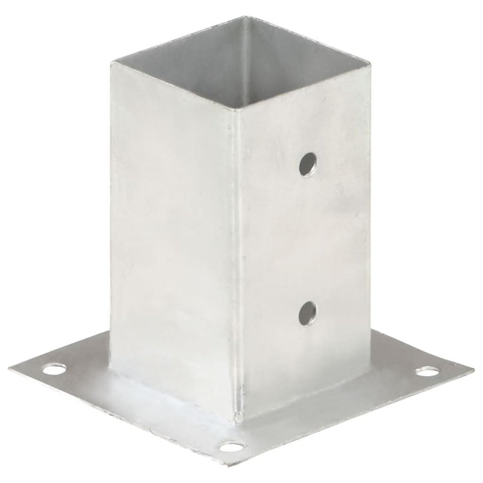 Suporți stâlp, 4 buc., metal galvanizat, 81 mm - WALTI WALTI