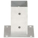 Suporți stâlp, 4 buc., metal galvanizat, 81 mm - WALTI WALTI