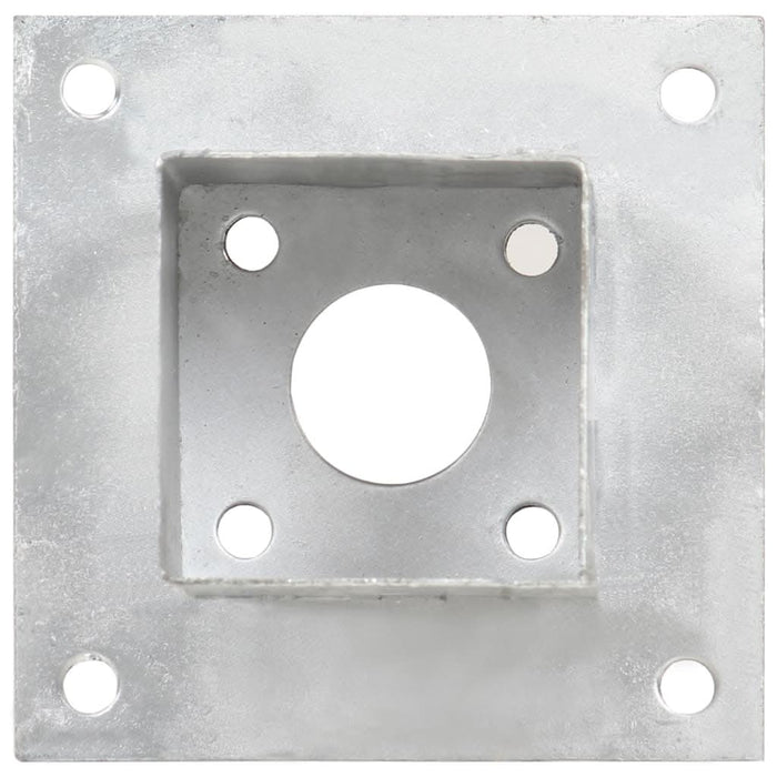 Suporți stâlp, 4 buc., metal galvanizat, 81 mm - WALTI WALTI