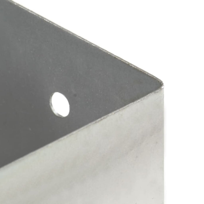 Suporți stâlp, 4 buc., metal galvanizat, 81 mm - WALTI WALTI