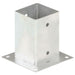 Suporți stâlp, 4 buc., metal galvanizat, 91 mm - WALTI WALTI