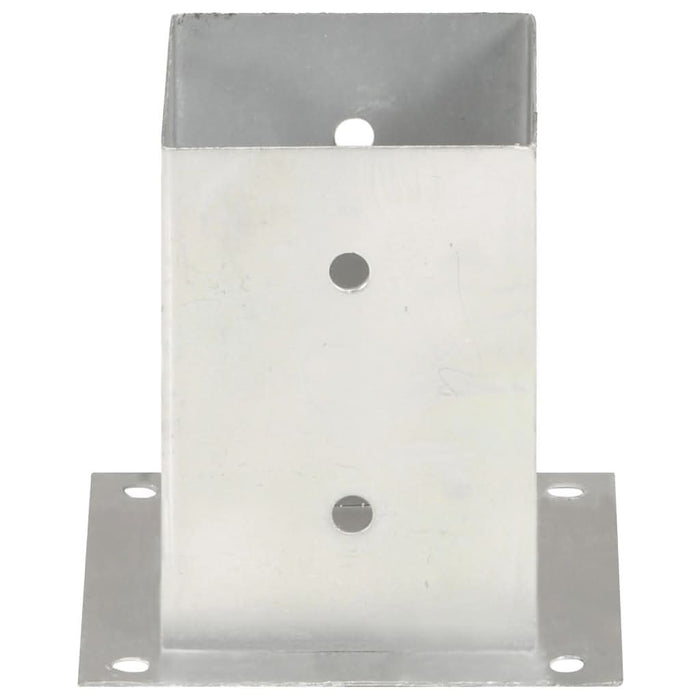 Suporturi stâlp, 4 buc., 101 mm, metal galvanizat - WALTI WALTI