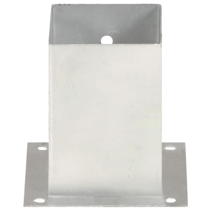 Suporturi stâlp, 4 buc., 101 mm, metal galvanizat - WALTI WALTI