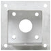 Suporturi stâlp, 4 buc., 101 mm, metal galvanizat - WALTI WALTI