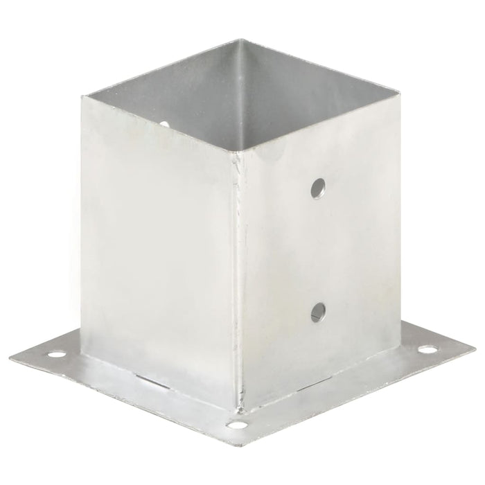 Suporți stâlp, 4 buc., metal galvanizat, 121 mm - WALTI WALTI