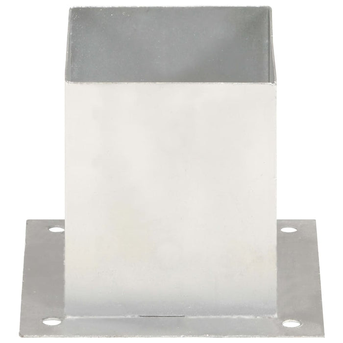 Suporți stâlp, 4 buc., metal galvanizat, 121 mm - WALTI WALTI