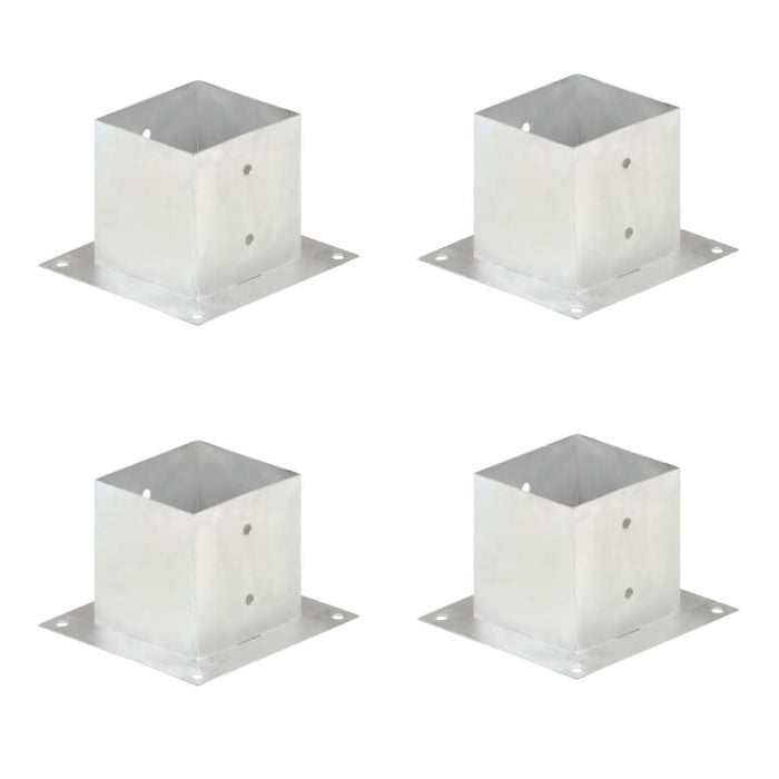 Suporți stâlp, 4 buc., metal galvanizat, 141 mm - WALTI WALTI