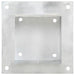 Suporți stâlp, 4 buc., metal galvanizat, 141 mm - WALTI WALTI