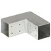 Conector de grindă, formă L, 71 x 71 mm, metal galvanizat - WALTI WALTI
