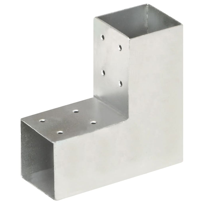 Conectori de grindă, formă L, 4 buc, 71x71 mm, metal galvanizat - WALTI WALTI