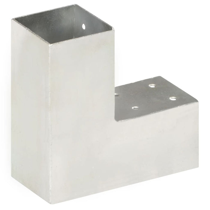 Conectori de grindă, formă L, 4 buc, 71x71 mm, metal galvanizat - WALTI WALTI