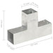 Conector de grindă, formă T, 71 x 71 mm, metal galvanizat - WALTI WALTI