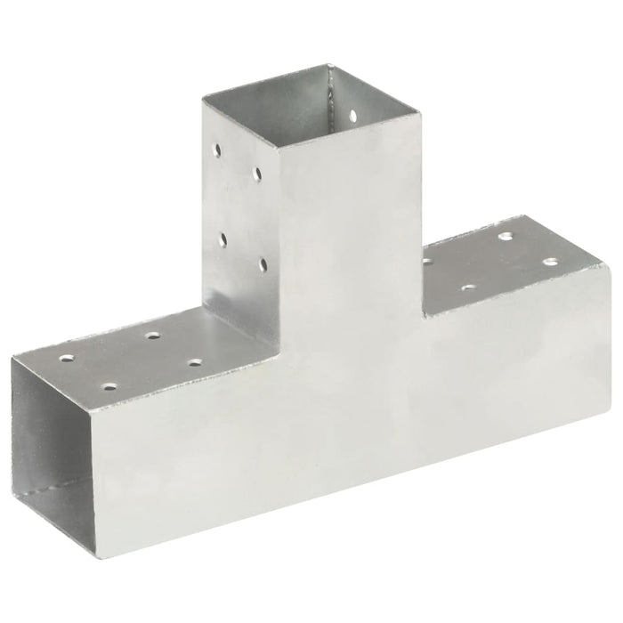 Conectori de grindă, formă T, 4 buc, 71x71 mm, metal galvanizat - WALTI WALTI
