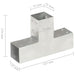 Conectori de grindă, formă T, 4 buc, 71x71 mm, metal galvanizat - WALTI WALTI