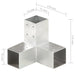 Conector de grindă, formă Y, 71 x 71 mm, metal galvanizat - WALTI WALTI