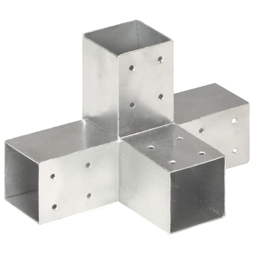 Conector de grindă, formă X, 71 x 71 mm, metal galvanizat - WALTI WALTI