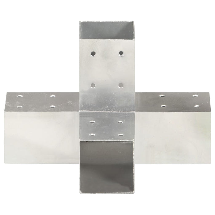 Conector de grindă, formă X, 71 x 71 mm, metal galvanizat - WALTI WALTI