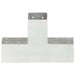 Conector de grindă, formă X, 71 x 71 mm, metal galvanizat - WALTI WALTI