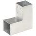Conector de grindă, formă L, 81 x 81 mm, metal galvanizat - WALTI WALTI